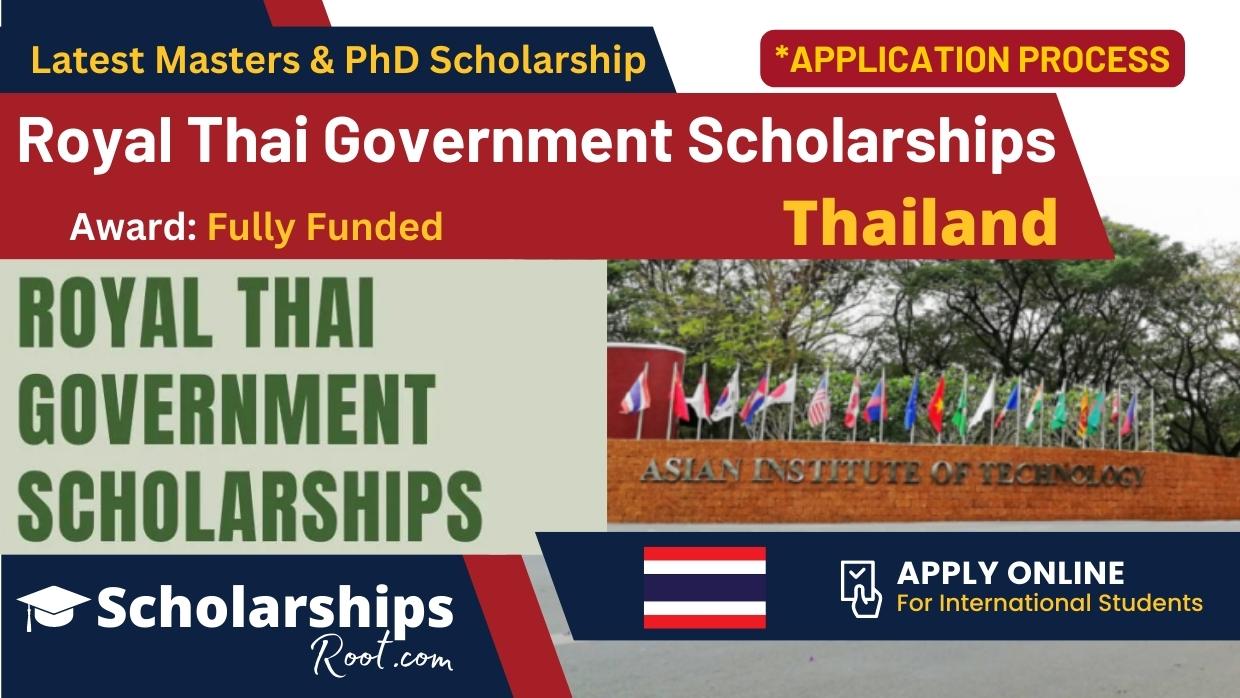 Royal Thai Government Scholarships