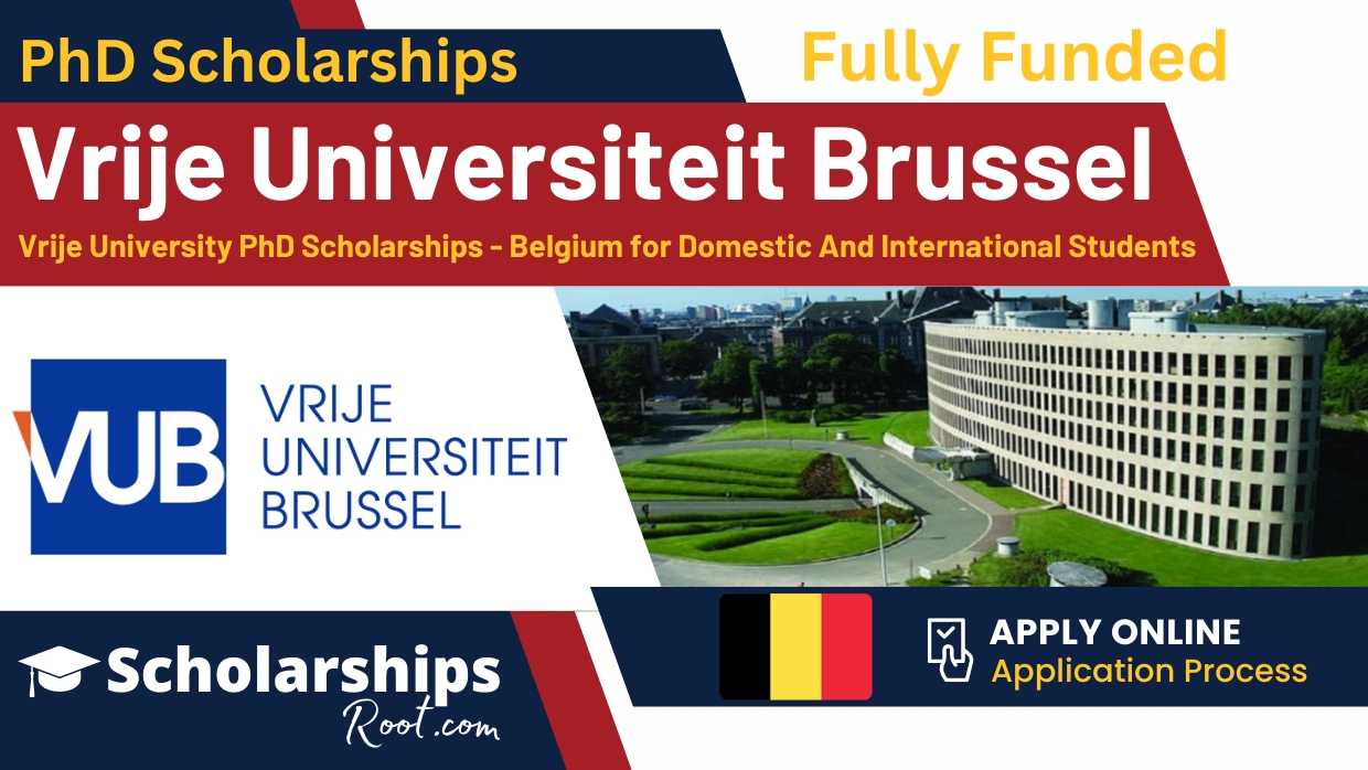 Vrije Universiteit Brussel Scholarship 2024 Belgium (Fully Funded)