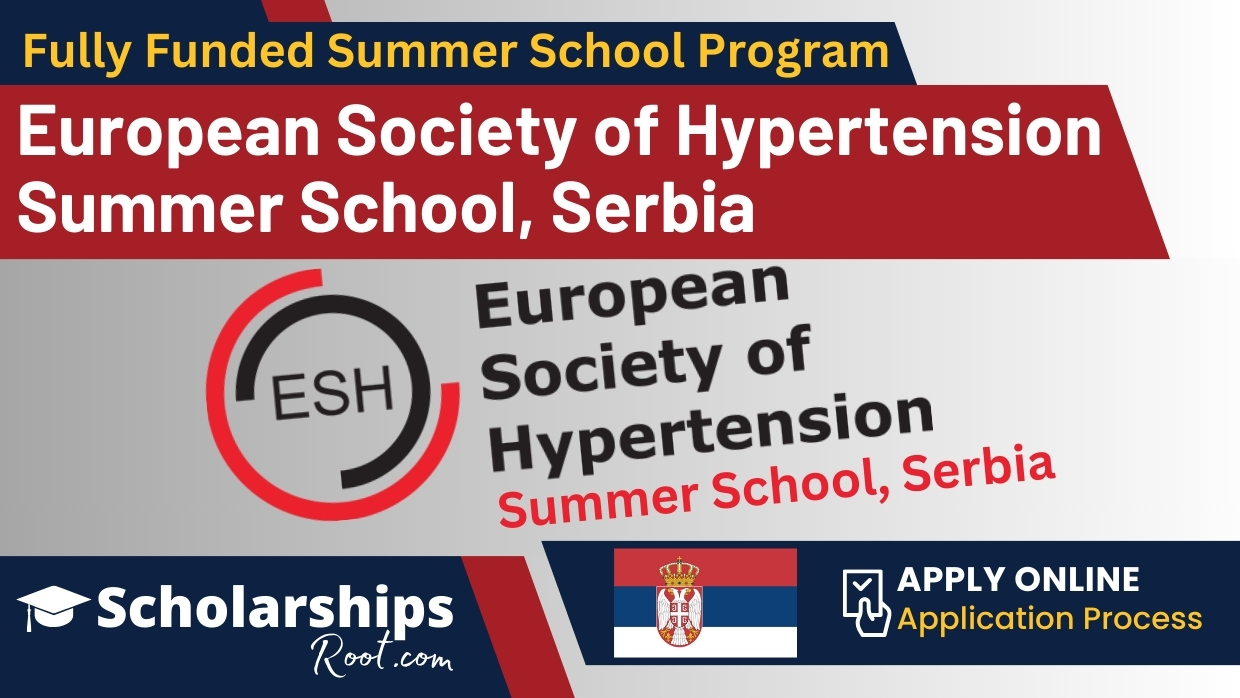 European Society of Hypertension Summer School 2025 Serbia (Fully Funded Program)